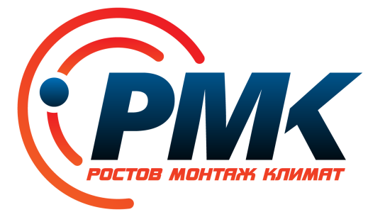 Логотип «Ростов Монтаж Климат» (РМК) — монтаж кондиционеров в Ростове-на-Дону